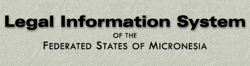Legal Information System of the FSM - Home Page